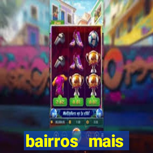 bairros mais perigosos de bh